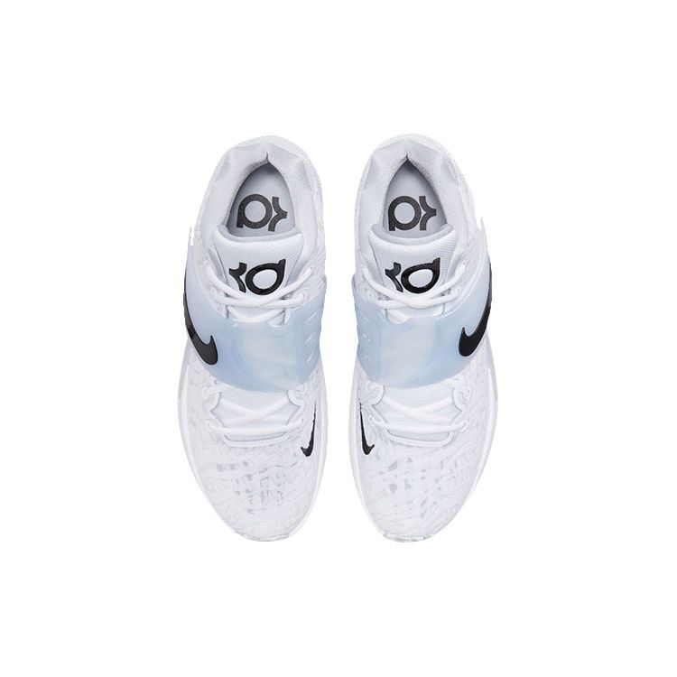 Nike KD 14 Home Мужские кроссовки белые чисто-платиновые с оттенком дыни CW3935-100