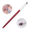 1pcs Nail Gradient Brush Set With Red Wooden Handle Nail Drawing Brush UV Gel Design Builder Painting Pen