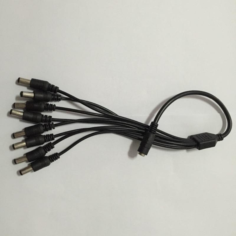 Адаптер питания Escam DC 12 В 5 А + 8-контактный кабель питания для камер видеонаблюдения, DVR, аналоговых AHD TVI CVI камер, DVR систем