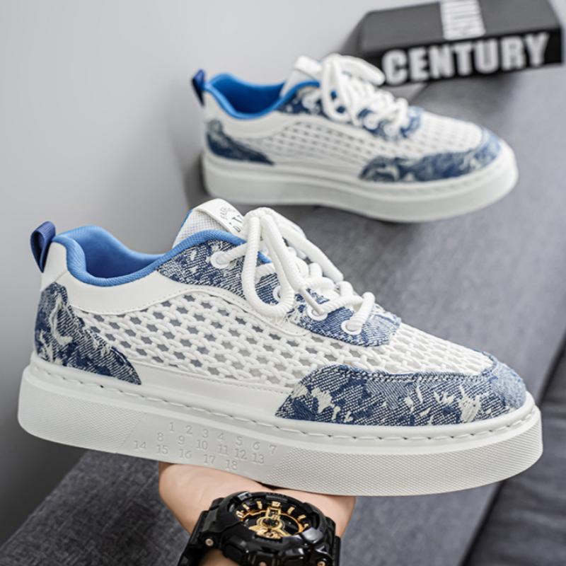 Men's Summer Breathable Mesh Thick-soled Sneakers Comfortable and Versatile Sports Casual Shoes