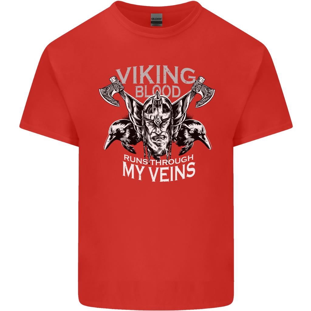 Viking Blood Odin Valhalla Norse Mythology Unisexs Light Cotton TShirt