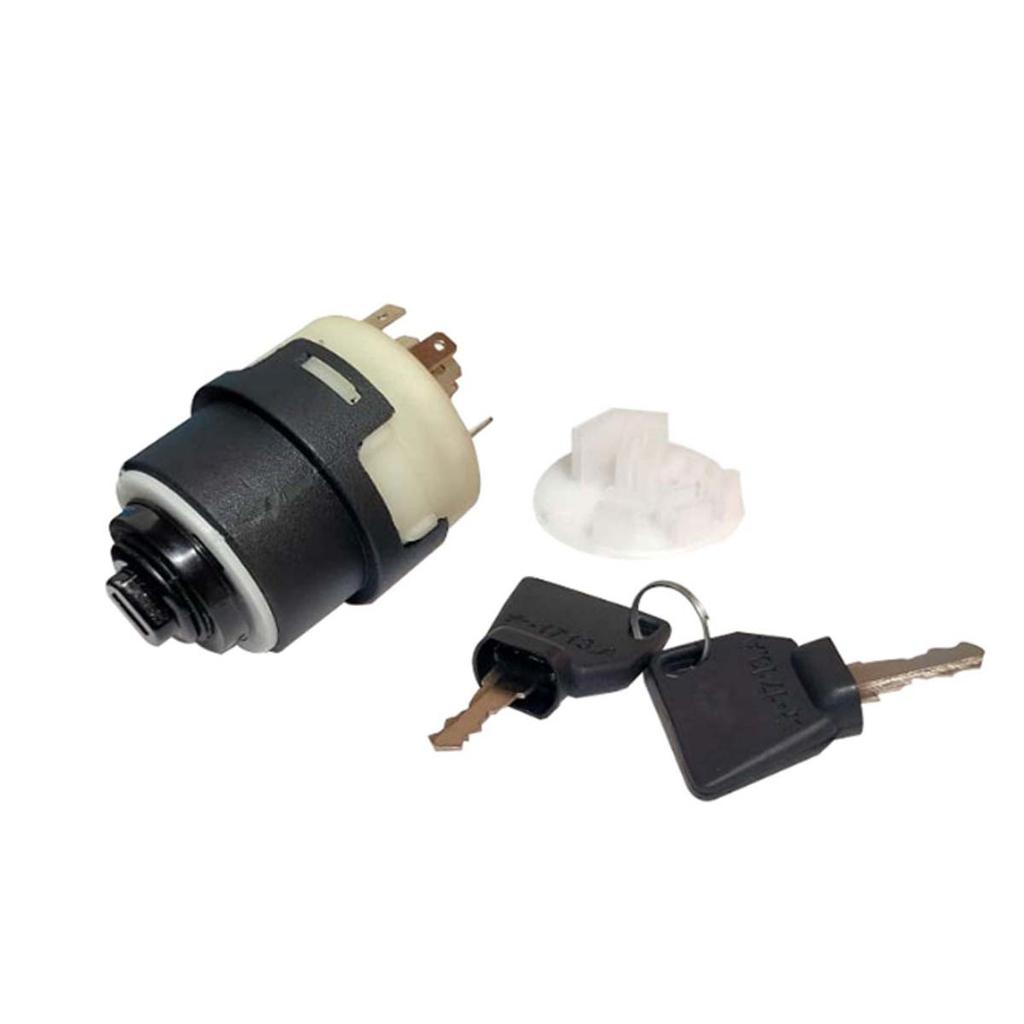 APSMOTIV Замок зажигания 9-контактный в сборе с ключами Подходит для New Holland LB75 LB75B LB75CP LB110 LB115 LV80 LB115B B110 LB90 B110B U80