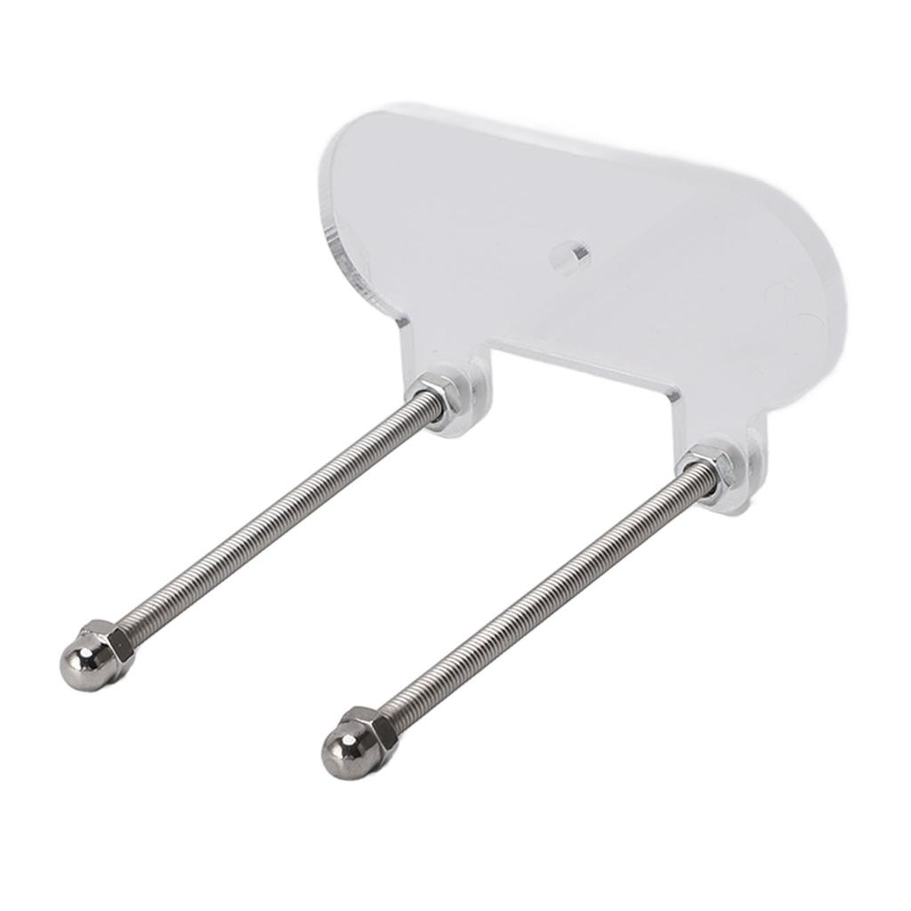 Настенная вешалка для скейтборда, акриловый настенный держатель для скейтборда, музыкальный инструмент для лонгборда