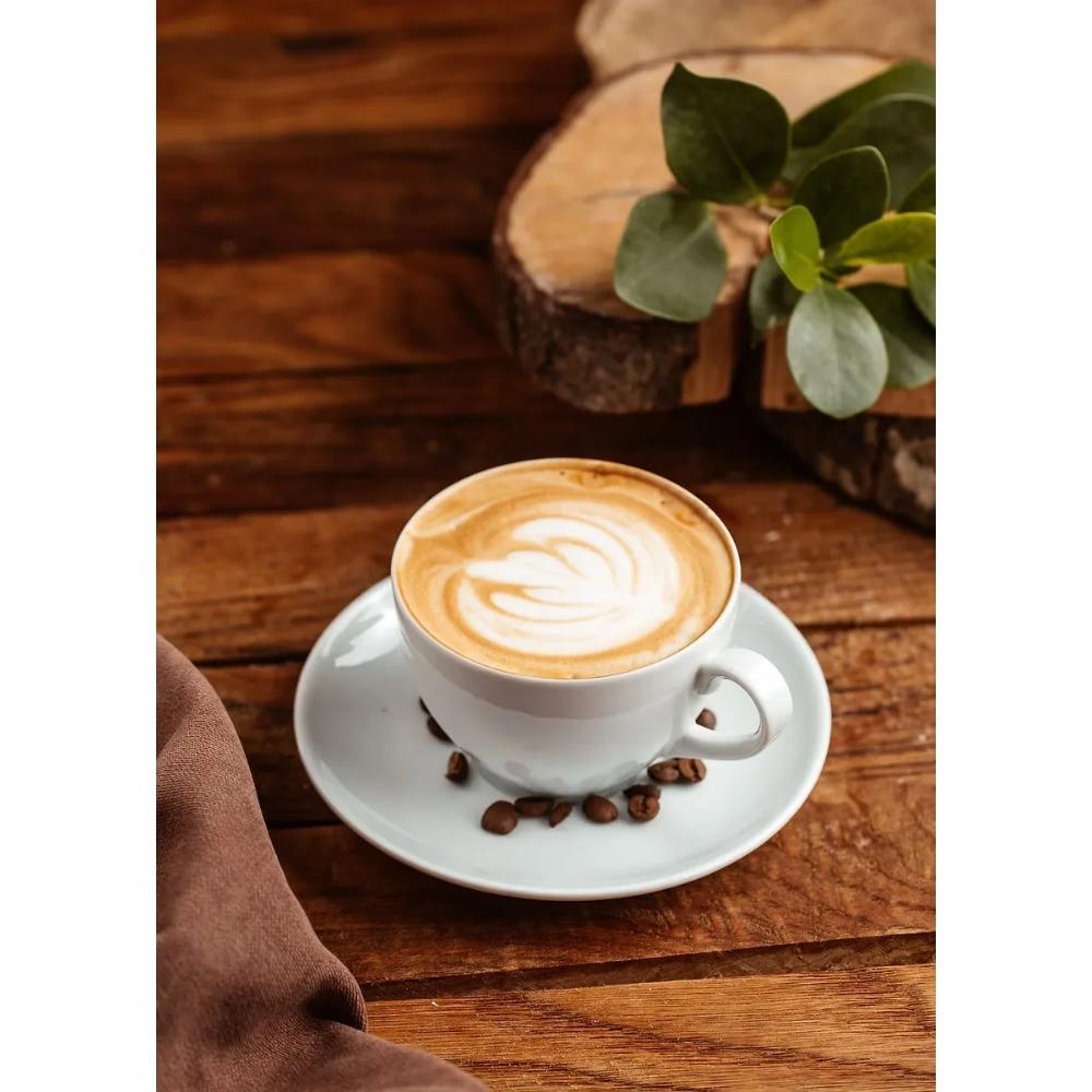 Classic Afternoon Tea Delicious Coffee Croissant Doughnut Food Poster Canvas s Wall Art Pictures Cafes Home Decor