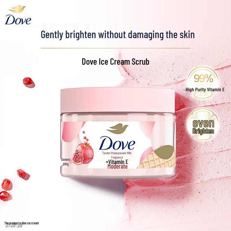 DOVE Скраб для тела с гранатом и маслом ши