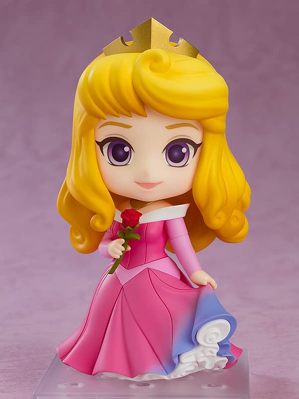 Nendoroid Disney Sleeping Beauty Princess Aurora Plastic Painted Movable Figure Background Sheet Non-Scale [Special Included]