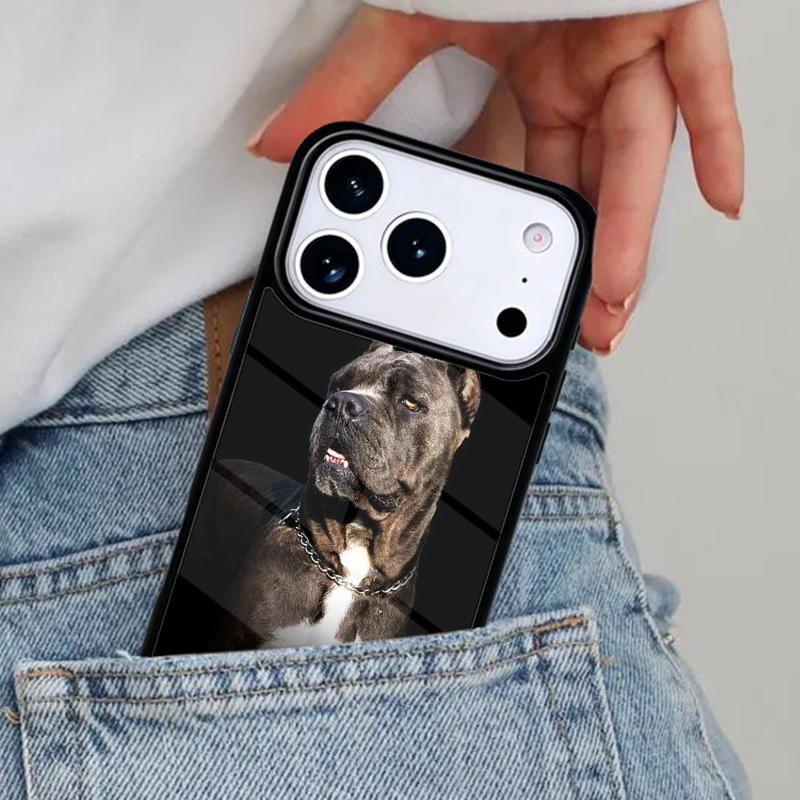 Чехол для телефона Кане Корсо Итальянский мастиф для iPhone 16e 15 14 13 12 17 Pro Max Plus Air 17pro Обложка Coque