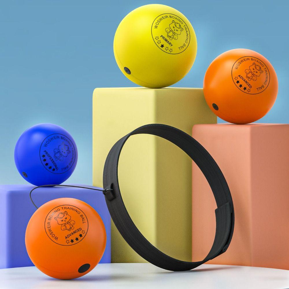 Speed Training Boxing Reflex Ball Set Raising Reaction Boxing Fight Ball Boxing Speed Ball  Fitness