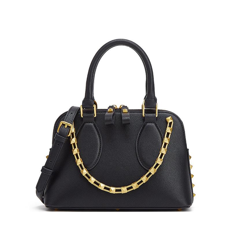 European and American style shell chain handbag, niche high-end fashion commuter shoulder and crossbody bag for women