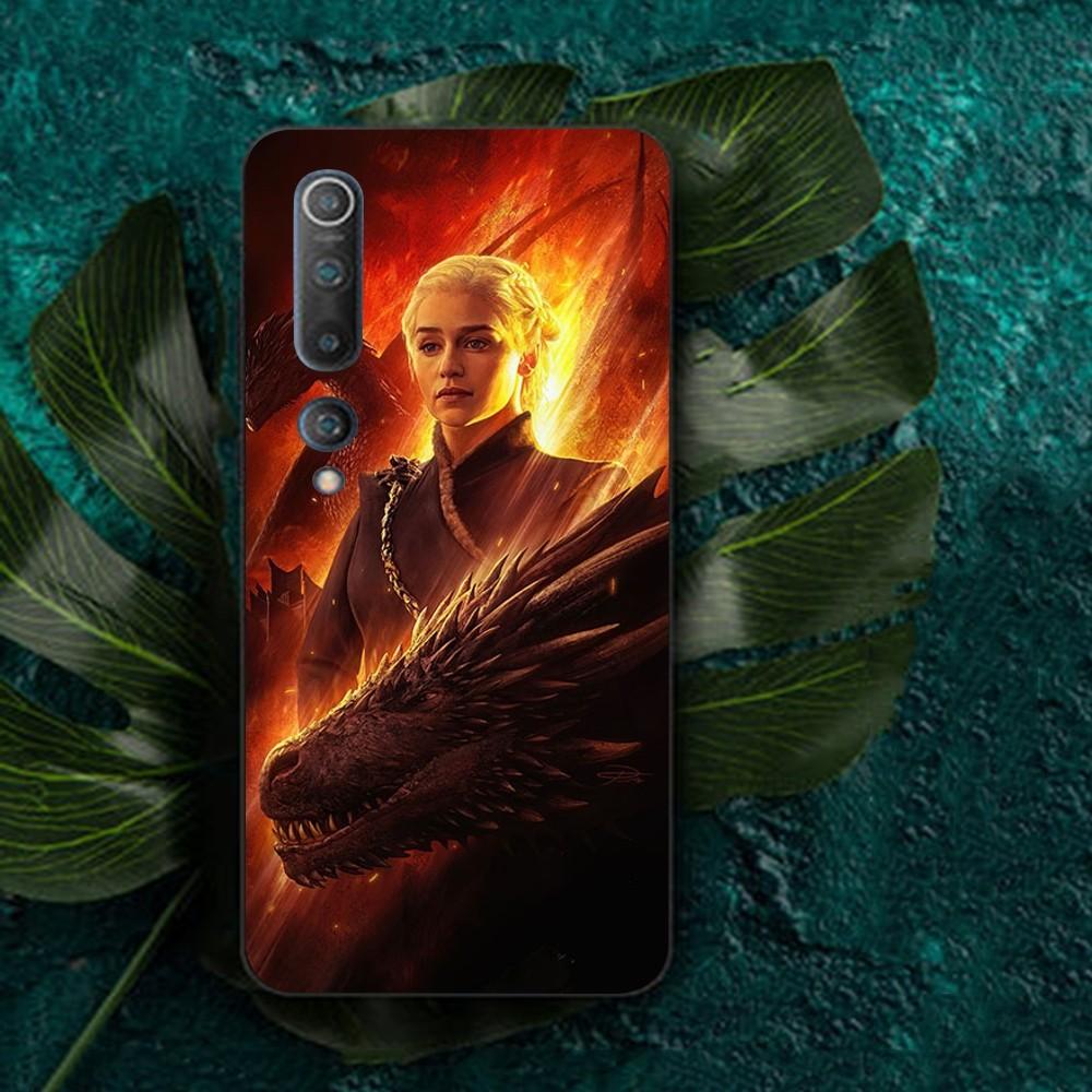 Dragon Mother Thrones Phone Case For Redmi Note 4 X 5 A 6 7 8 T 9 9S 10 11 11S 11Epro Poco M3 Pro