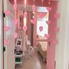 Decor Curtain Partition Home Decor Door Hanging Curtain Door Curtain Ornaments Love Hearts Pendant