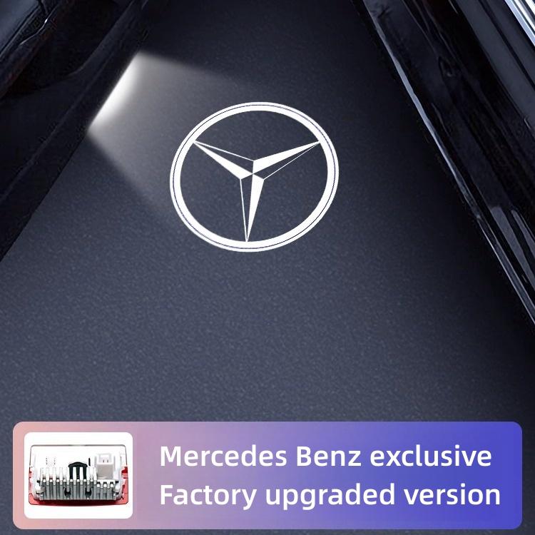 Подсветка дверных габаритных огней, подсветка днища автомобиля, подходит для Mercedes Benz C-класса W204 C200 C230 C280 C260 C300 2008-2014 годов выпуска.