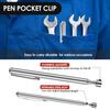 4/8 Pcs Magnetic Pickup Tool Telescoping Magnetic Grabber Tools 1.5/3/10/15LB Capacity Stainless Steel Extendable Magnet Stick