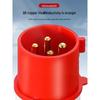 3/4/5 Pin Waterproof Aviation Connector, 32A, Three-Phase, Male & Female, Non-Explosion-Proof