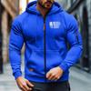 Men's  Leisure  Long Sleeves  Zipper  Hooded Hood  Hoodie  Coat  Hooded Hood