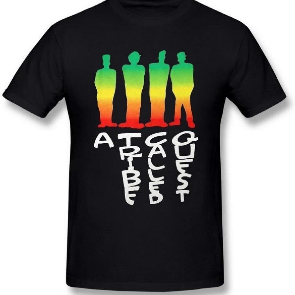 Мужская черная футболка с постером A Tribe Called Quest, размер M