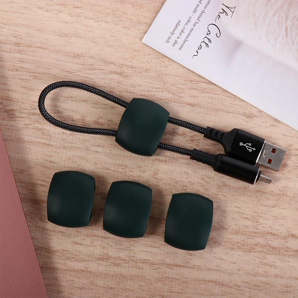 5pcs Arrangement Buckle Cable Organizer Simplicity Cord Clip Wire Winder Phone Cables