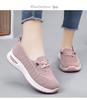 Женские повседневные кеды из дышащего материала Flyknit, без шнуровки, большого размера