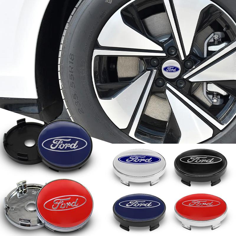 XARS1 4PCS 56/60mm Car Wheel Center Hub Caps Tire Hubcap Rim Covers Emblem For Ford Focus Mk2 Mk3 Ranger Mondeo Mustang Kuga Fiesta