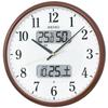 SEIKO CLOCK KX383B Радио Настенные Часы Белые Коричневые Белые Коричневые (Часы Сейко)