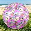 Labubu Print Size 5 Soccer Ball, PU Wear Resistant Football for Match Training and Daily Practice, Birthday Gift for Soccer Fans
