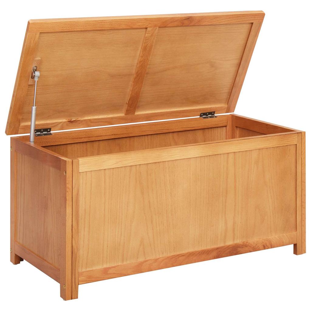 Storage Box Solid Oak Wood