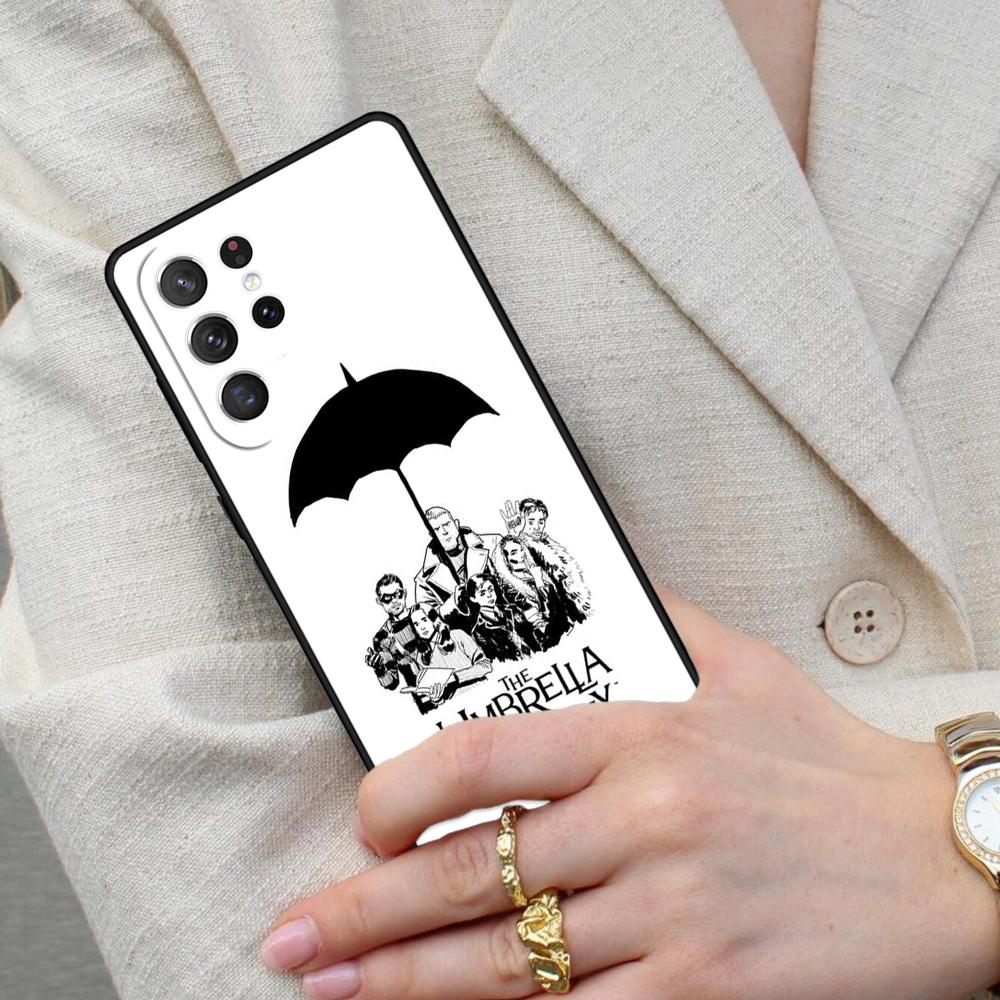 Umbrella Academy Logo Cell Phone Case for Samsung Galaxy S26 Ultra S25 S24 S23 S22 S21 S20 Note10 Cover