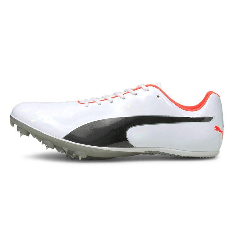 Puma EvoSpeed Sprint 10 White Black Unisex Sneakers Lava-Blast 193452-03