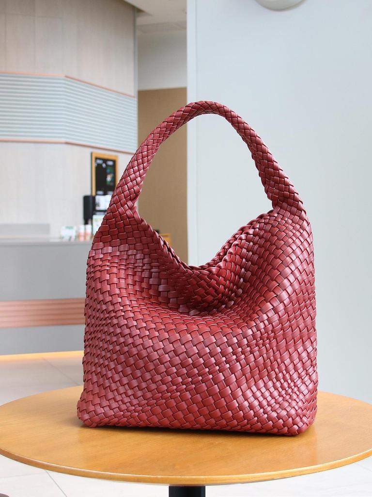 Легкая плетеная сумка-ведро в европейском и американском стиле - большая вместительная сумка и сумка через плечо для женщин