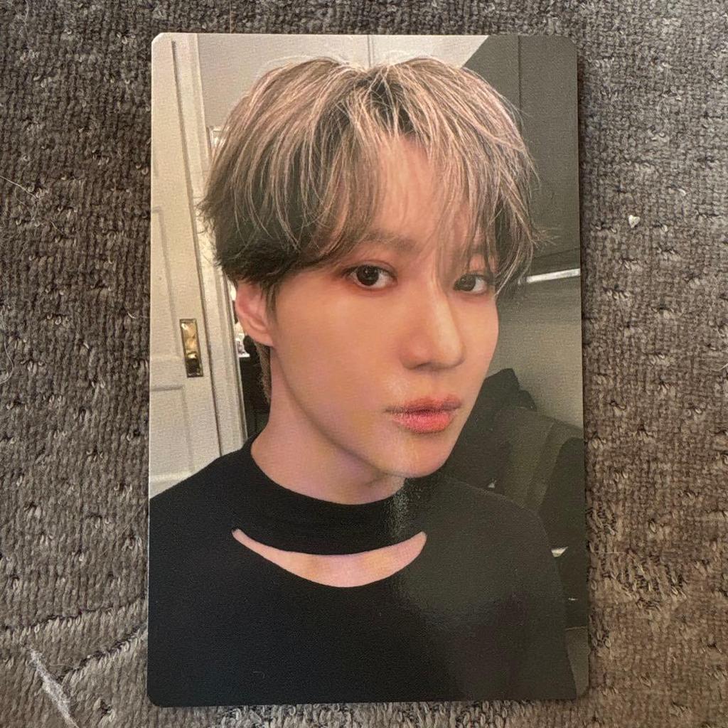 [Б/У] SHINee Taemin Поп-ап Корейское Молочное Стекло Торговая Карточка Taemin