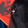 2025 Versatile Small Red Bean Claw Hair Clip for Side Bangs