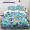 Super Mario Cute Soft and Comfortable Duvet Cover,Children's Bedding Set Gift,Extra Large Size, Various Sizes Available -HYQ91