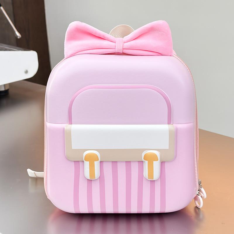 Charming Simple Dual Shoulder Bag For Preschoolers In Multiple Beautiful Colors