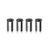 4Pcs Car Valve Caps Wheel Tires Tyre Stem Protective Cover For Volkswagen Golf 4 mk5 Passat b8 b5 VW Sharan Polo 6R Tiguan Rline