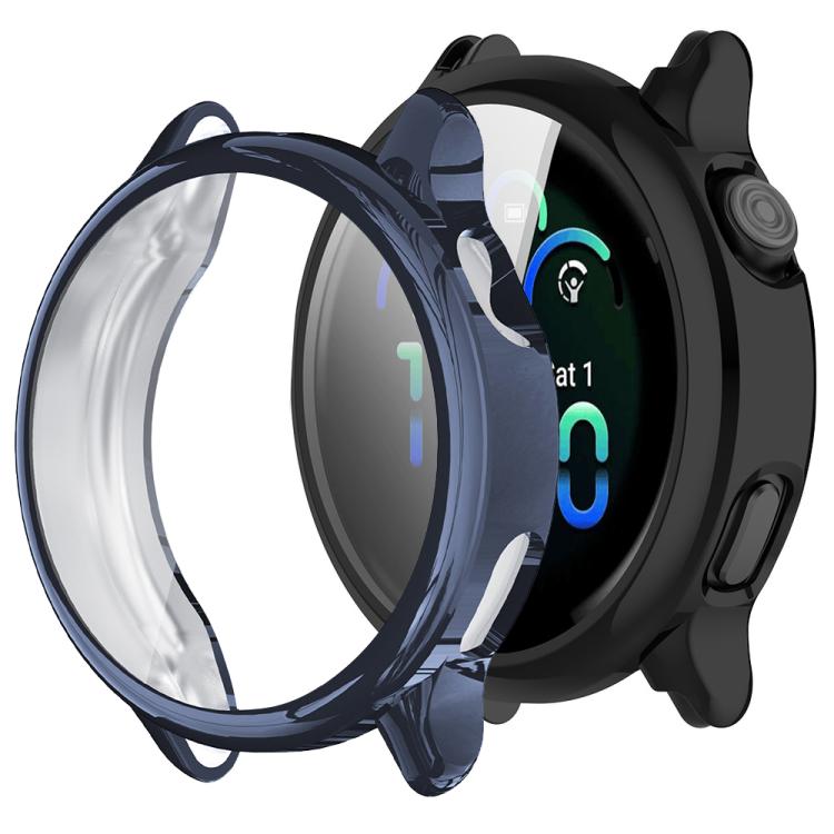 Tempered‑Film‑Integrated Electroplated Soft‑TPU Full‑Edge Shock‑Resistant Watch Protective Shell For Garmin Vivoactive 6 Smart Watch