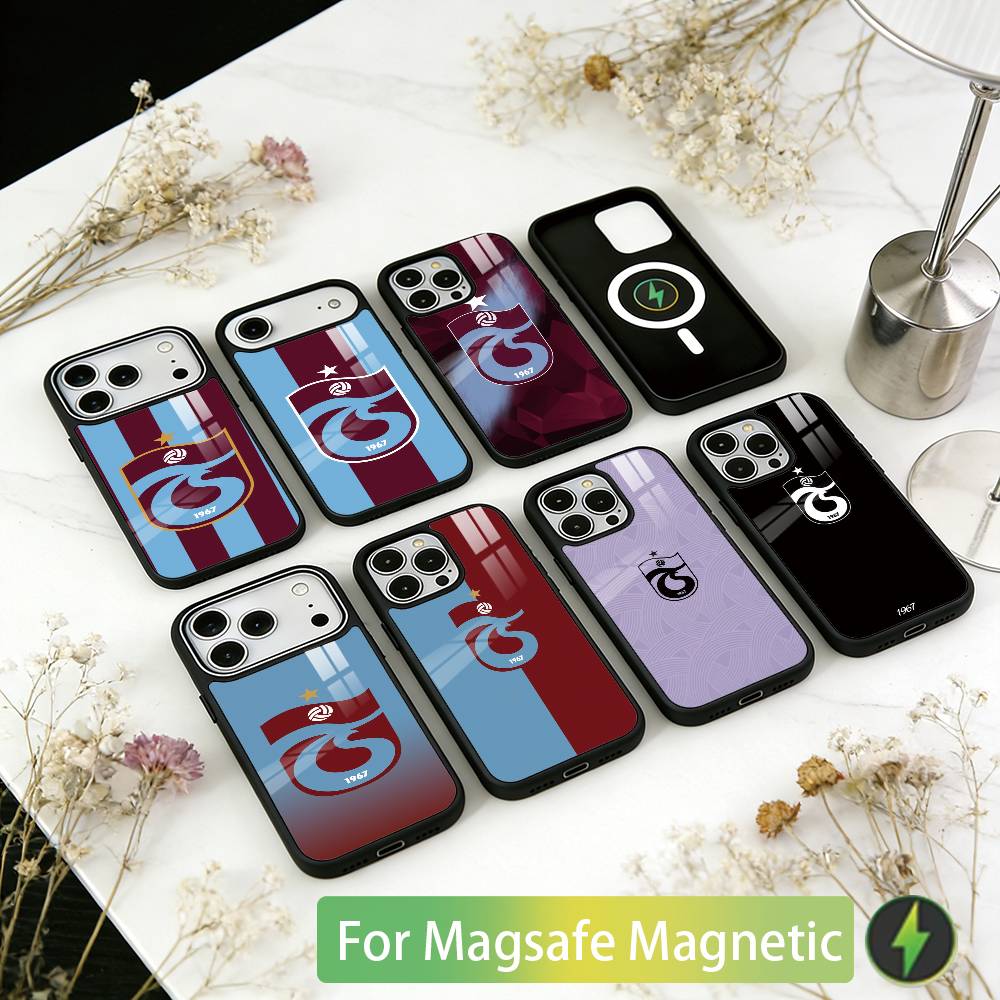 Trabzonspor Phone Case For iPhone17,16,15,14,13,12,11 Plus,Pro Magnetic For Magsafe Wireless Charging
