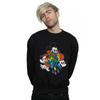 Disney Mens Mickey Mouse Vintage Arrows Sweatshirt