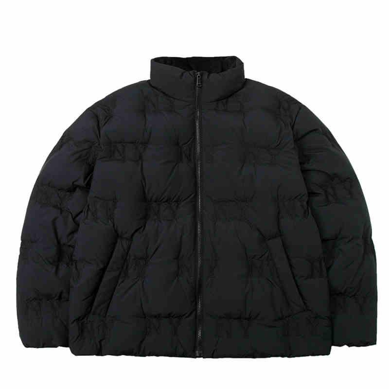 New MLB New York Yankees Megagram New York Yankees Down Jumper Jackets Coats Unisex Black 3ADJG1046-50BKS