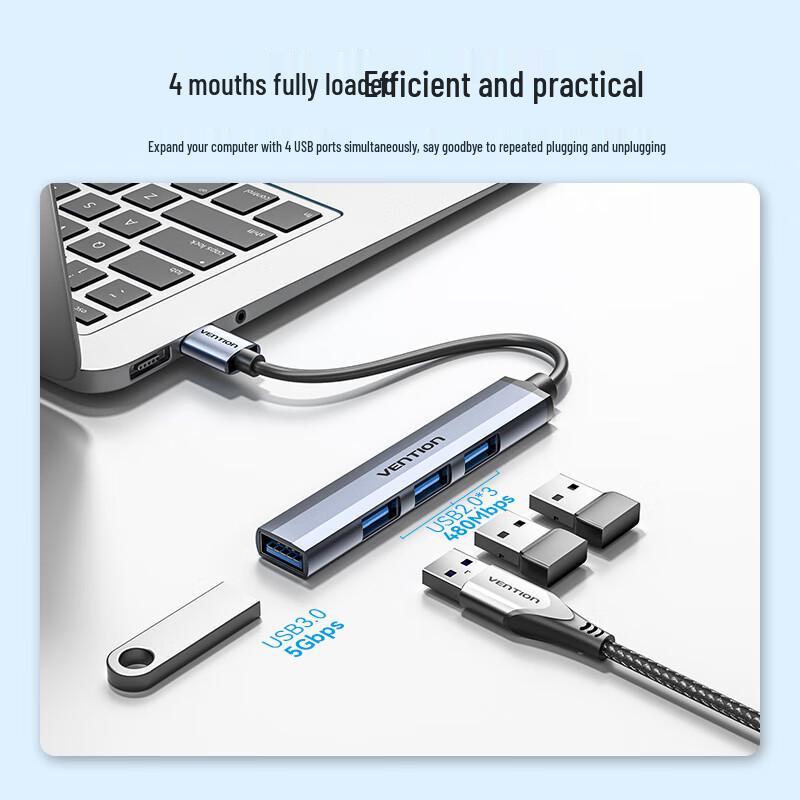 Vention USB 3.0 Многопортовый концентратор-разветвитель