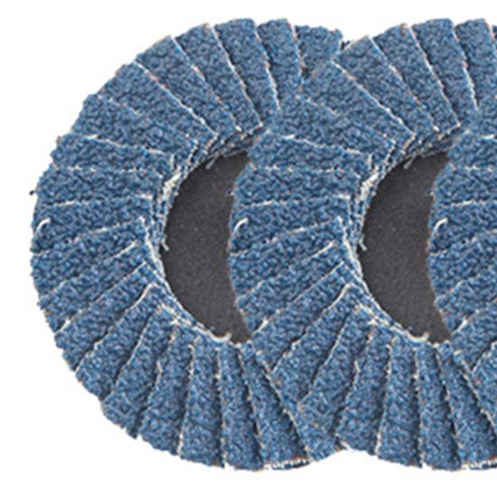 10 шт. 2-дюймовые лепестковые диски, устойчивые к истиранию, гладкие шлифовальные стабильные шлифовальные круги 40/60/80/120, угловая шлифовальная машина