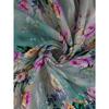 Women's plus size with pocket design spring new printed long-sleeved loose top