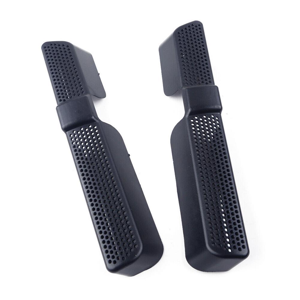 Задняя решетка воздуховыпускного отверстия Крышка воздуховода Внутренняя Заднее воздуховыпускное отверстие автомобиля Черный Не влияет на поток воздуха Многодырочная конструкция