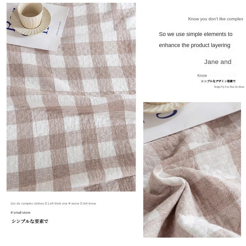 Blanket-Classic Heavyweight Soft Printed Plush Throw Blanket, Cozy and Fuzzy, Watercolor Plaid Blush