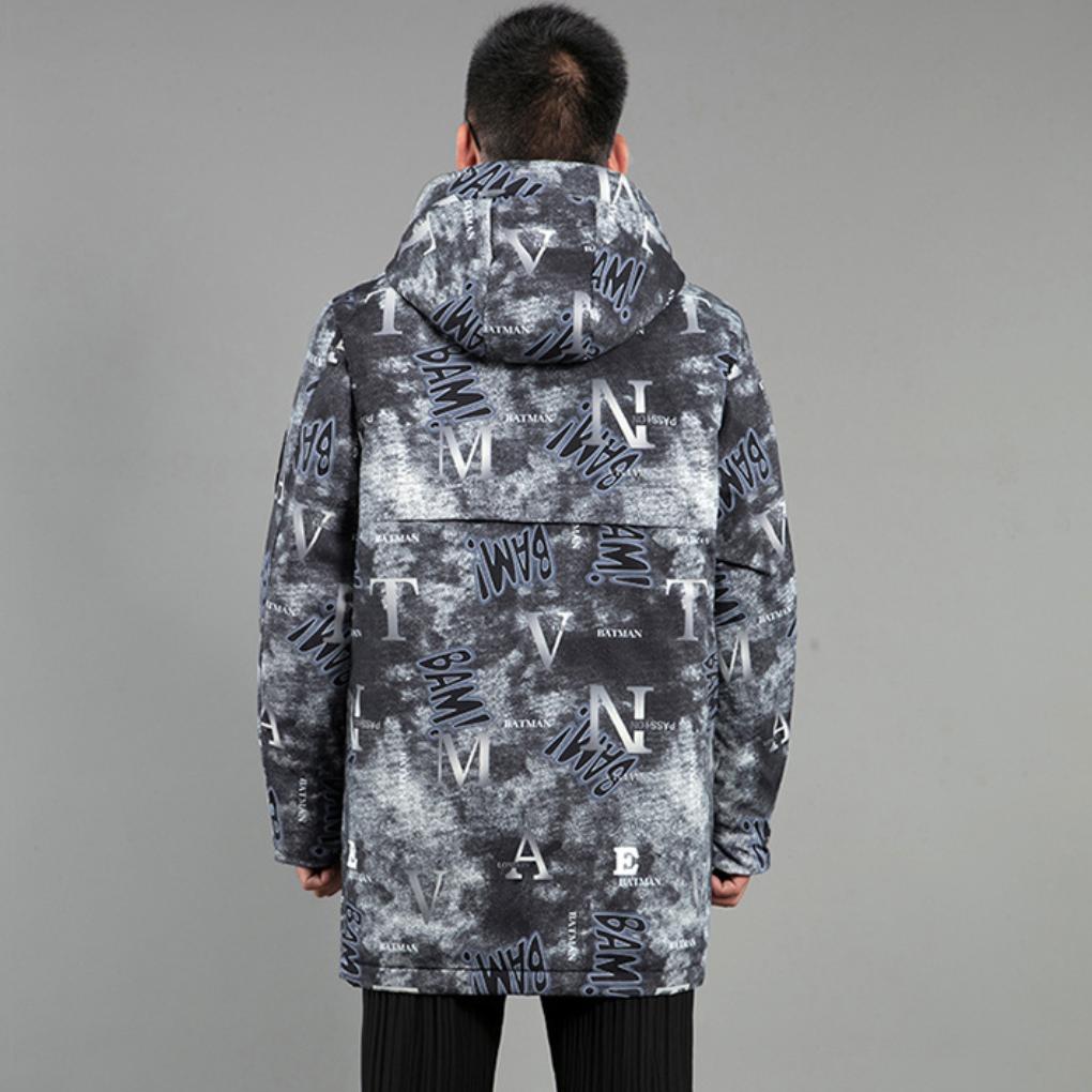 Пальто больших размеров, мужское толстое хлопковое пальто, зимнее пальто средней длины, хлопковая куртка большого размера, свободная утолщенная толстая мужская куртка 4XL-10XL