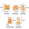 Micro  Landscape  Decoration Akita Dog-shaped Diy Succulent Creative Bonsai Resin Small Decoration