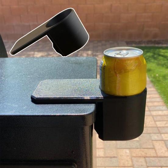 Magnetic Drink Holder for Grill Hands-Free Cup Storage Rack Backyard Party Drink Accessory for Water Bottles