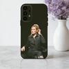Красивый чехол для телефона S-Sarah P-Pidgeon Actress для Samsung Galaxy A73, A72, A71, A70, A53, A52, A51, Другие, Мягкий черный корпус