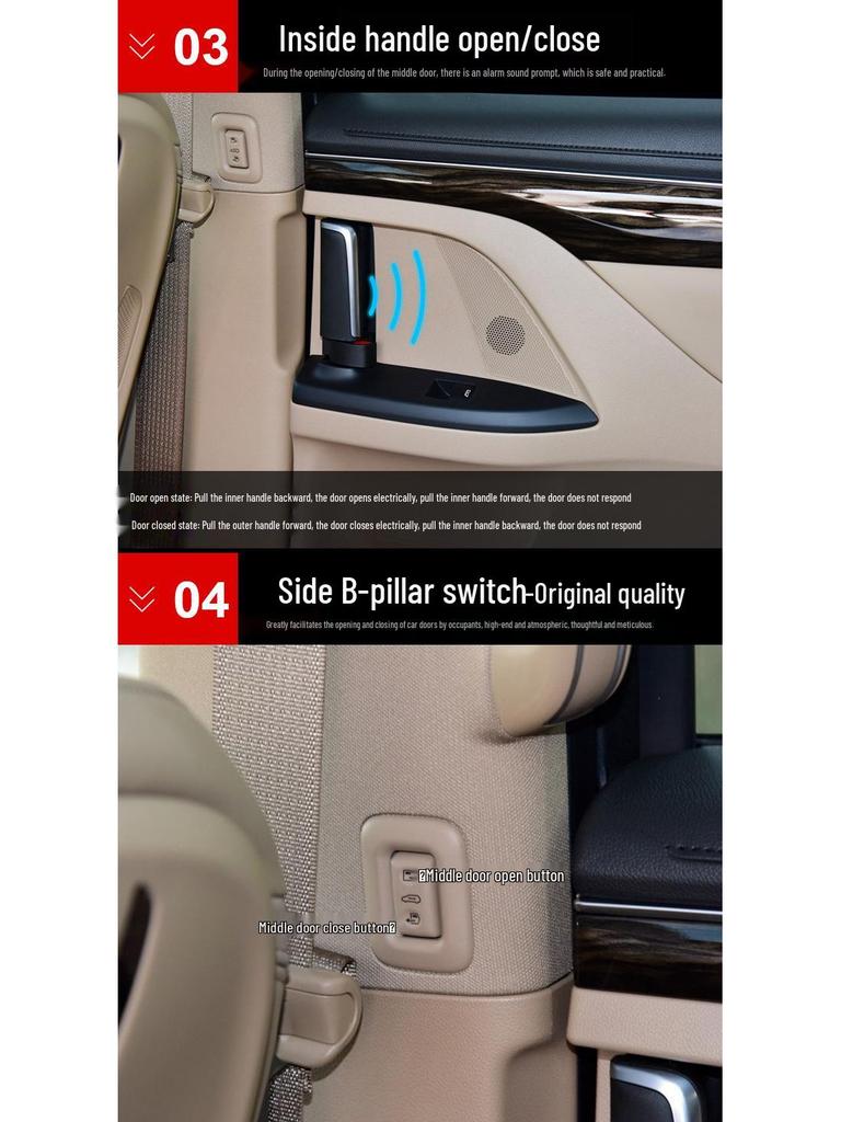 Совместимое обновление электропривода двери и багажника для Buick GL8 28T V-Class