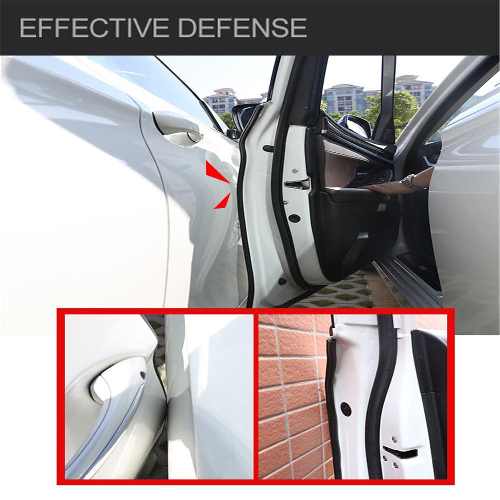 DIY Soft U-Shape 5M Car Seal Strip Protector Rubber For Door Edge Window 15x9mm
