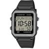 Мужские часы Casio Collection W-221H-1AJF Черные Аналогово-цифровые Водонепроницаемые 50 м